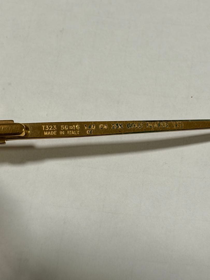 小物 Tiffany LUNETT 23k gold sunglasses