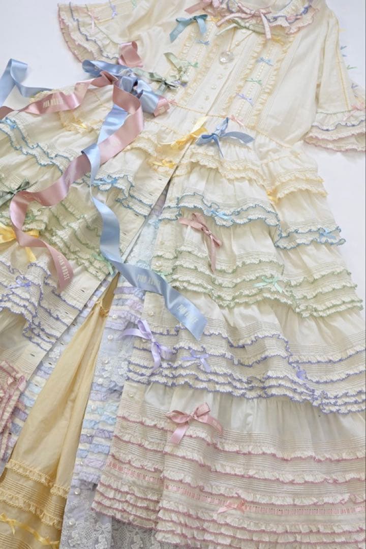 ピンクハウス 阪神限定 ワンピース アイボリー マルチ　PINK HOUSE