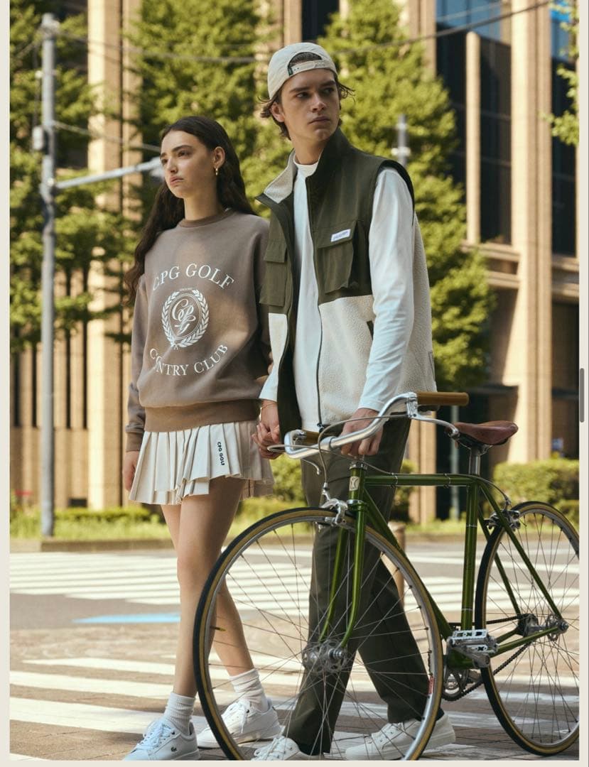 CPG GOLF 裏起毛付き　スウェット　セーター　タグ付き