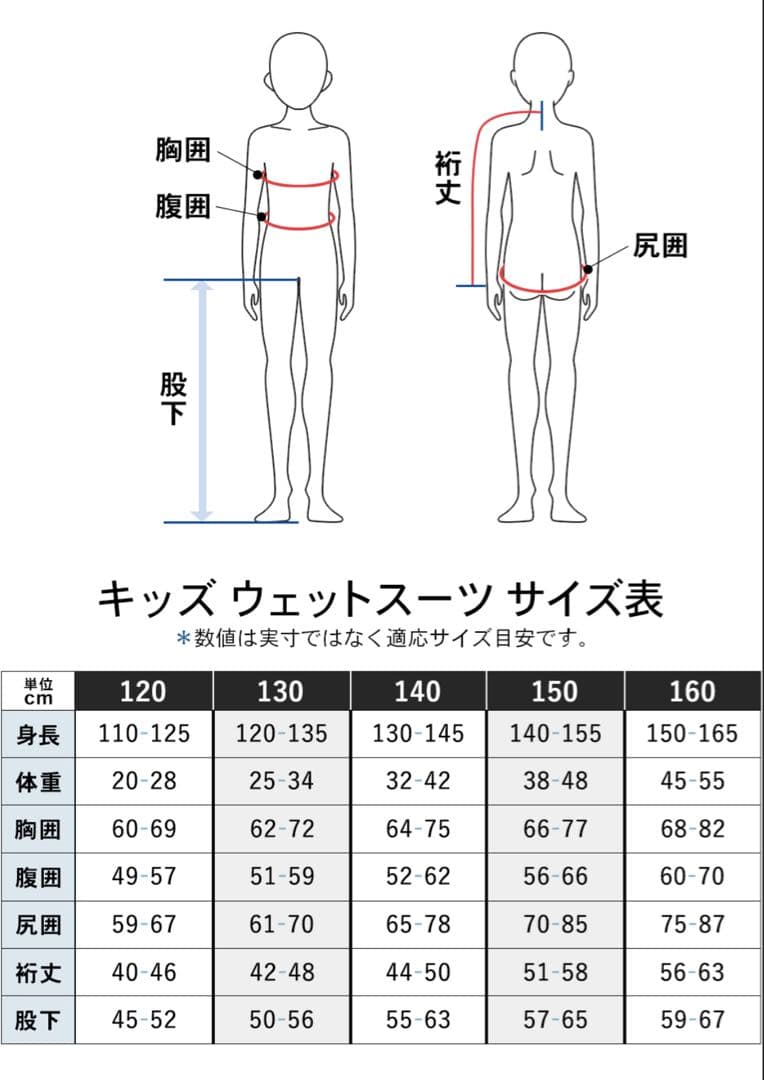 ⭐︎超美品⭐︎キッズ　ウエットスーツ　140