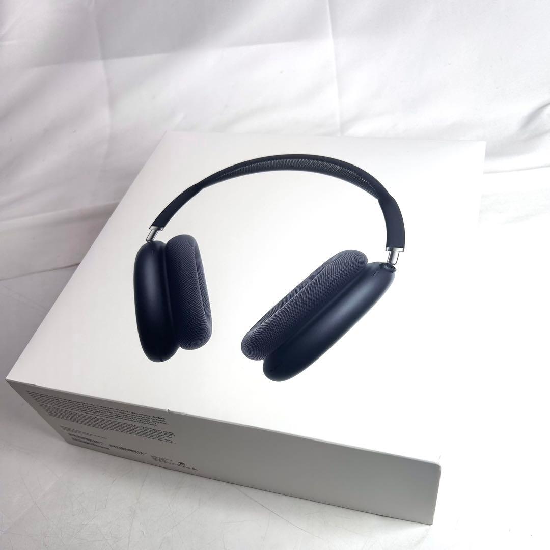 【美品】Apple AirPods Maxミッドナイト　USB-C