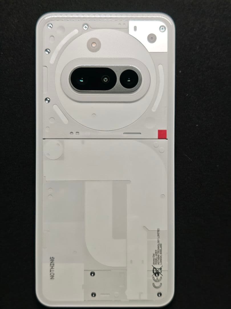 Nothing Phone (3a)ホワイト 128GB　室内使用3ヶ月・美品