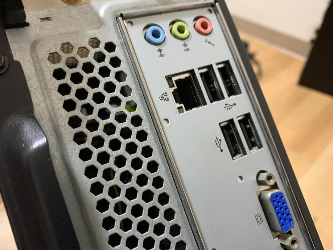 デスクトップパソコン 中古 ACER Office付 サンワキーボード付き