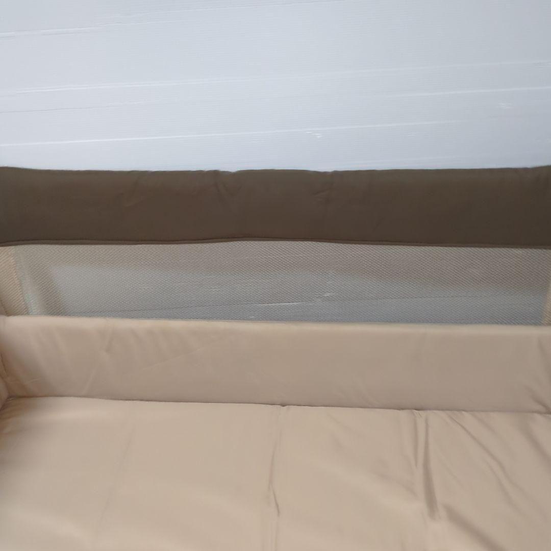 【美品】 アップリカ ココネル ベビーベッド ココア ブラウン プレイヤード