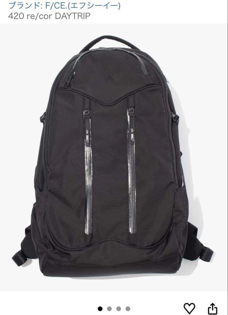 最終値下げ　F/CE. ブラックバックパック