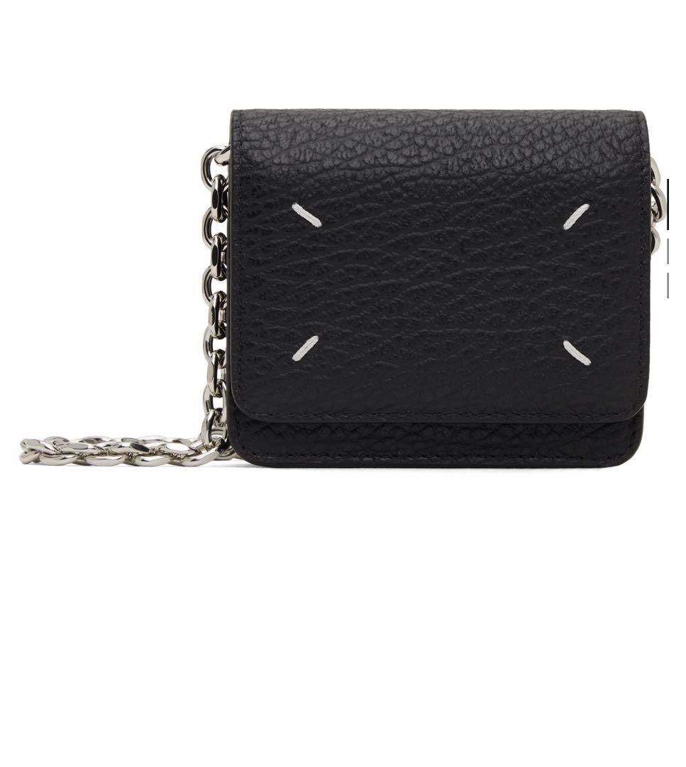 MAISON MARGIELA チェーンウォレット ブラック