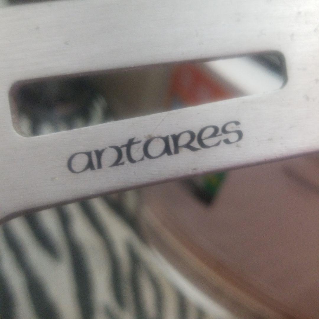 当時物 EVA antares ステアリングホイール 黒/シルバー