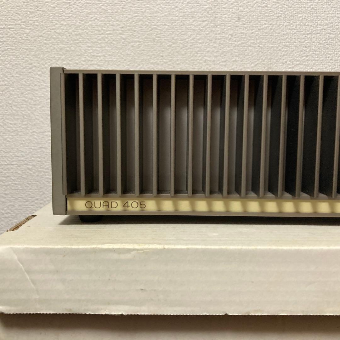 英国製 QUAD 名作パワーアンプ405パワーアンプ
