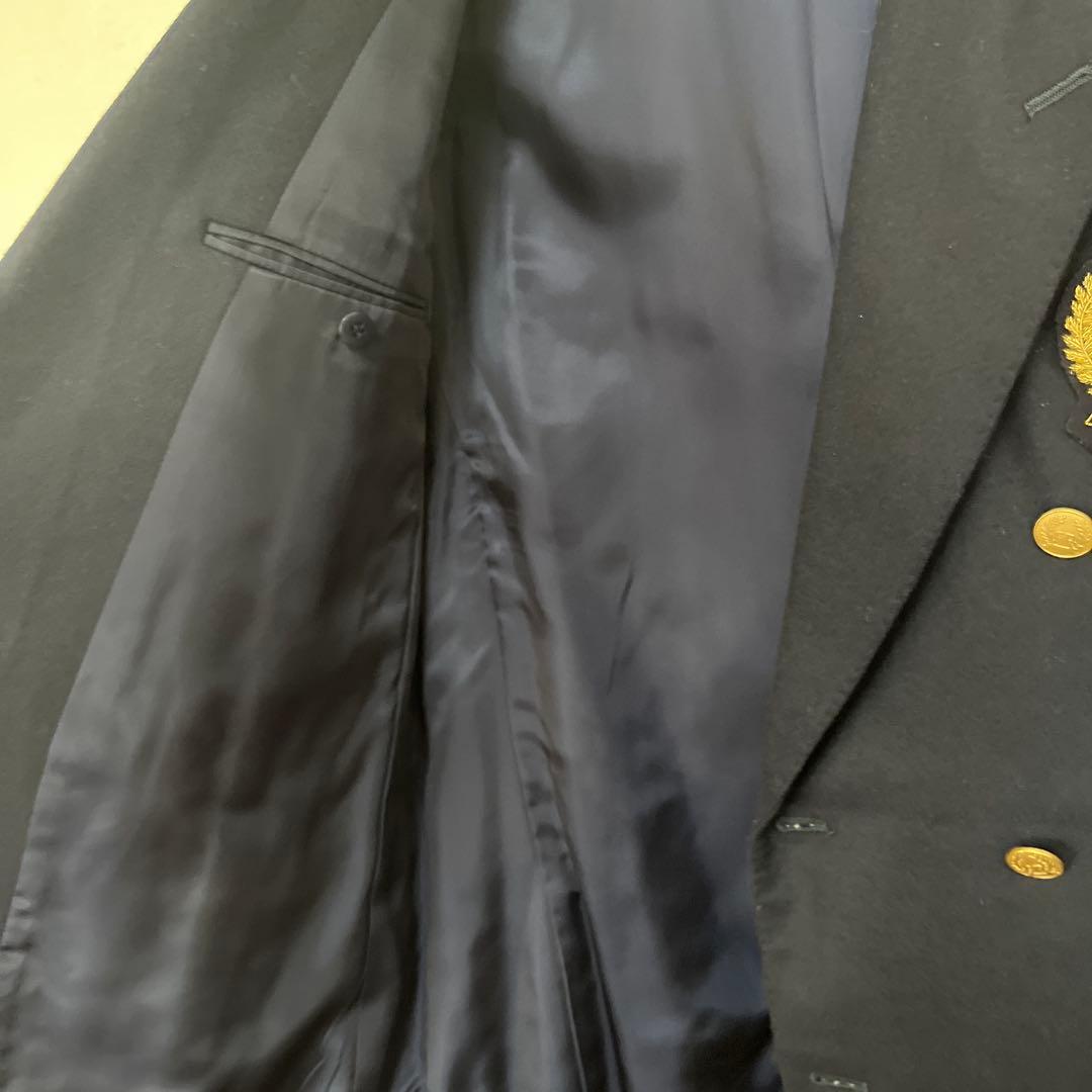 ChristianDior/クリスチャンディオール◆金ボタン/紺ブレ ジャケット