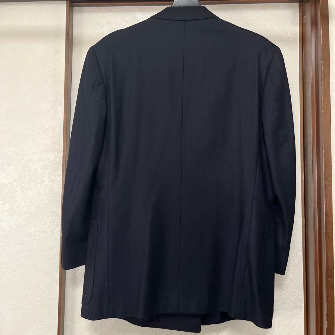 ChristianDior/クリスチャンディオール◆金ボタン/紺ブレ ジャケット