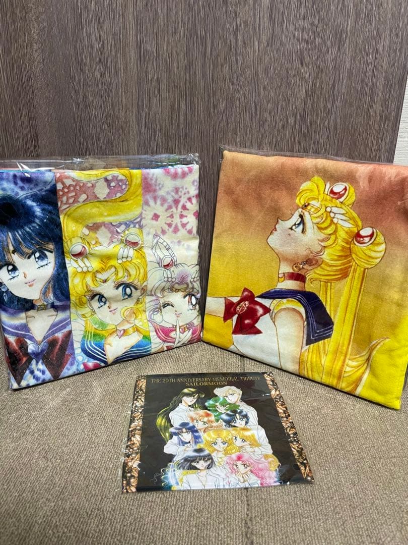 受注生産品　美少女戦士セーラームーン バスタオル2点セット➕ミニタオル