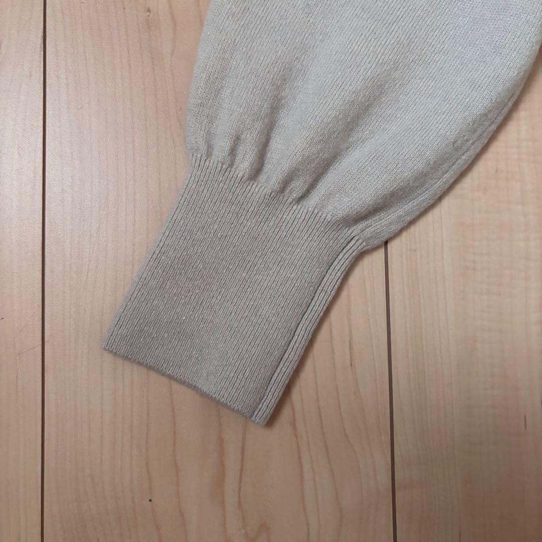 完売　23区 S ウールカシミヤブレンド ハイネックワンピース　¥28,600