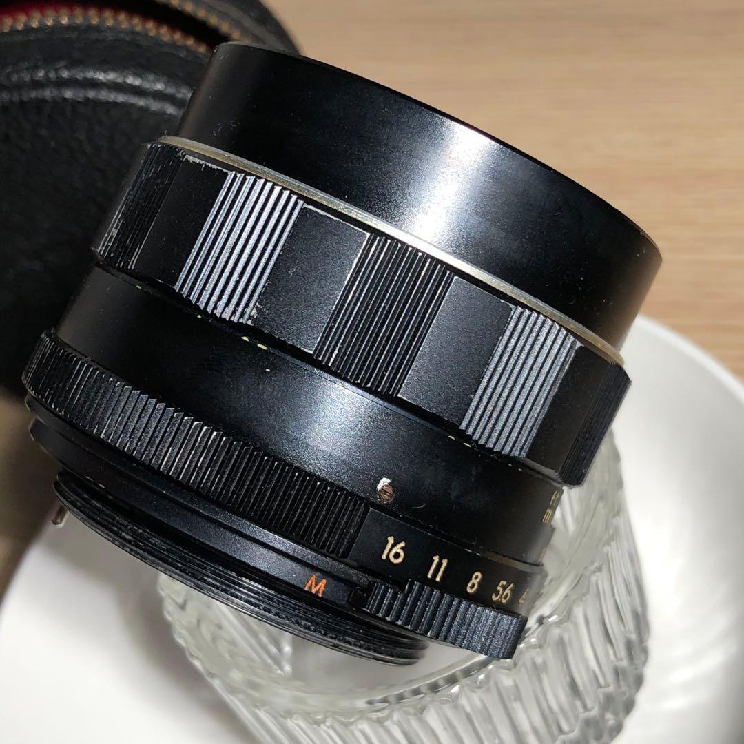 純正付属品付　前期型　SUPER TAKUMAR 55mm f1.8 m42