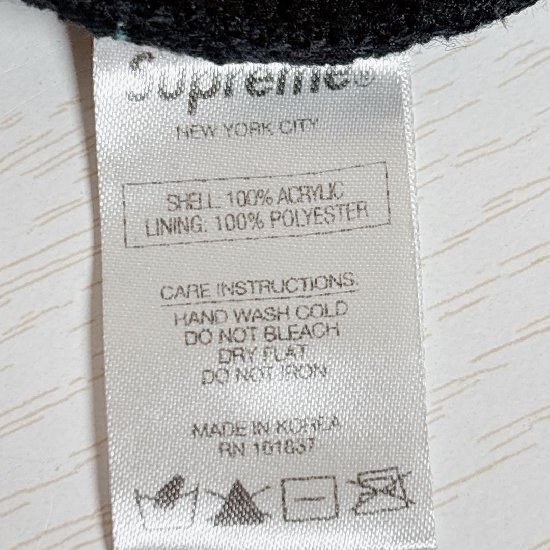 Supreme Earflap Beanie イヤーフラップ　ネイビー　紺