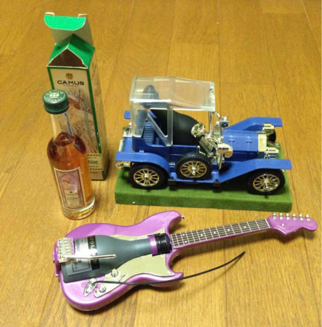 ミニチュアボトル　古酒　NAPOLEON CAMUS ギター　クラシックカー