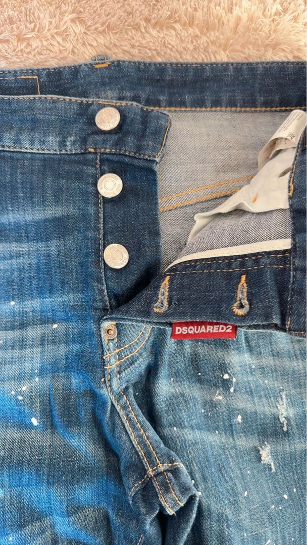 DSQUARED2 ダメージ加工デニム　44