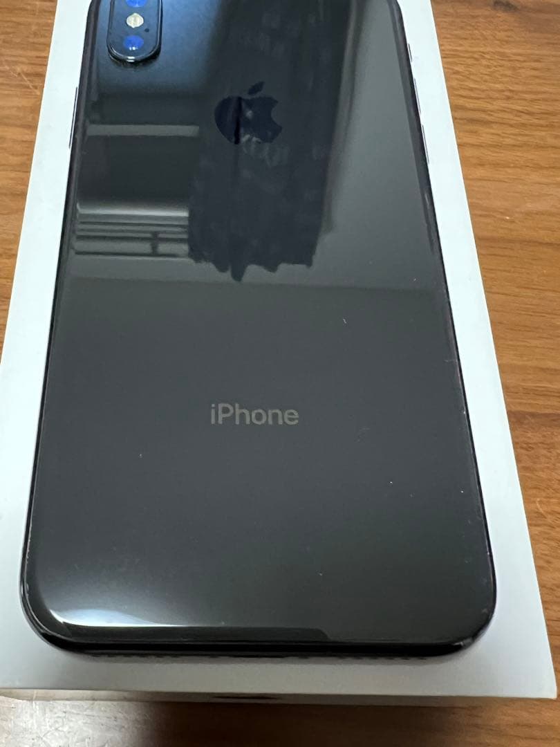 Apple iPhone X スペースグレー 256GB 本体