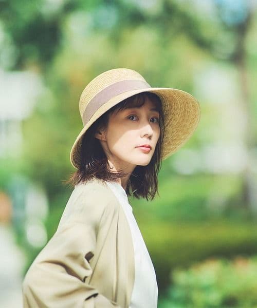 新品未使用　麦わら帽子　ステラ　田中帽子店　定価15400円