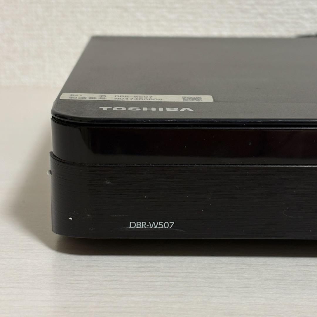 東芝 TOSHIBA DBR-W507 ブルーレイレコーダー 動作品
