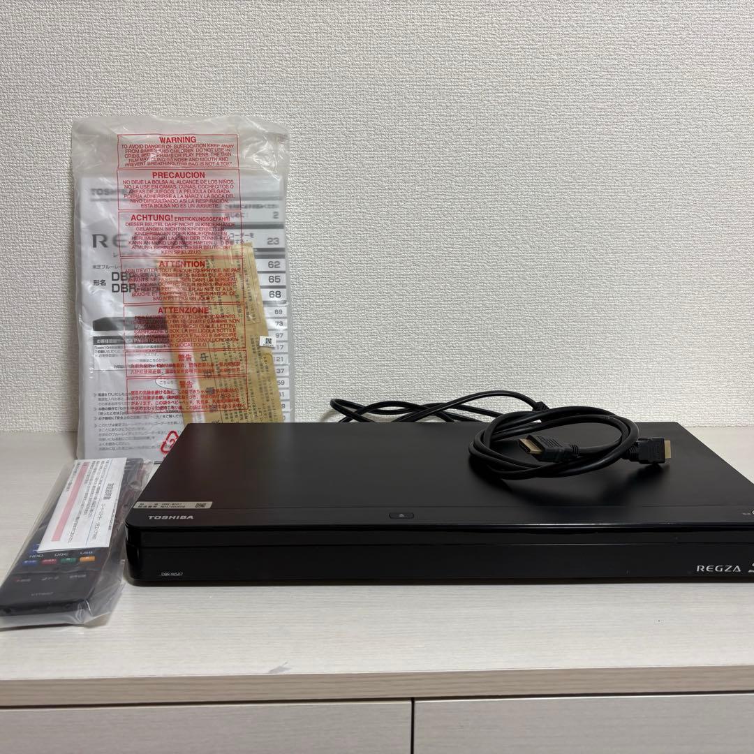東芝 TOSHIBA DBR-W507 ブルーレイレコーダー 動作品