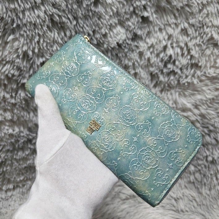 新品未使用❀ANNA SUI アナスイ ローズハート L字ファスナ－ 長財布