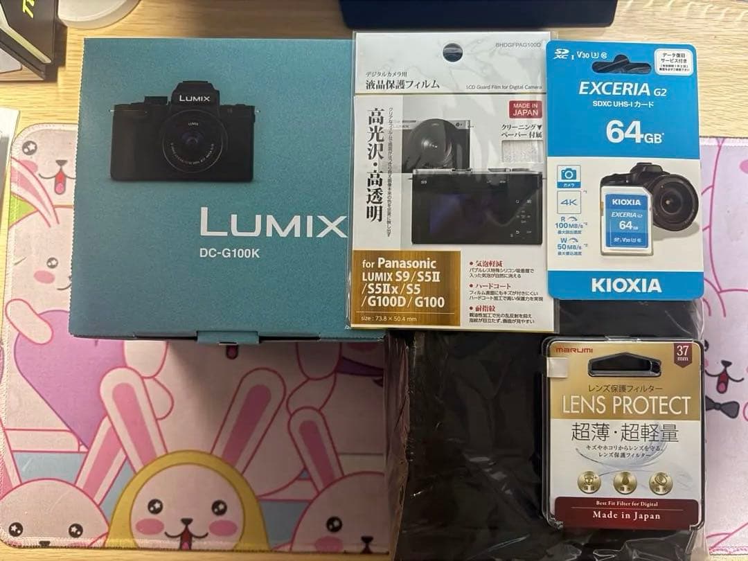 新品-LUMIX DC-G100K ミラーレス一眼 64GBセット