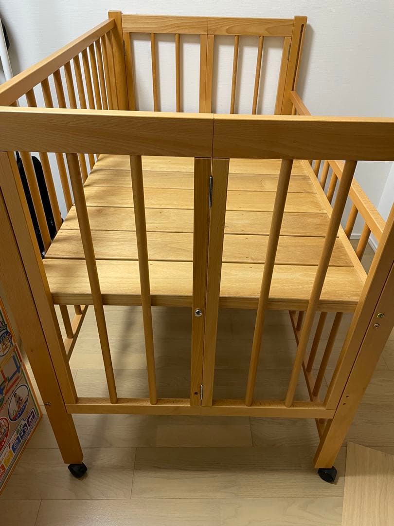 ベビーベット 赤ちゃん折りたたみベッド 石崎家具