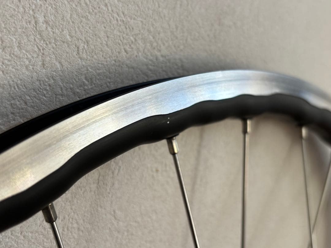 美品 手組 MAVIC OPEN PRO UST ピスト ホイール グランコンペ