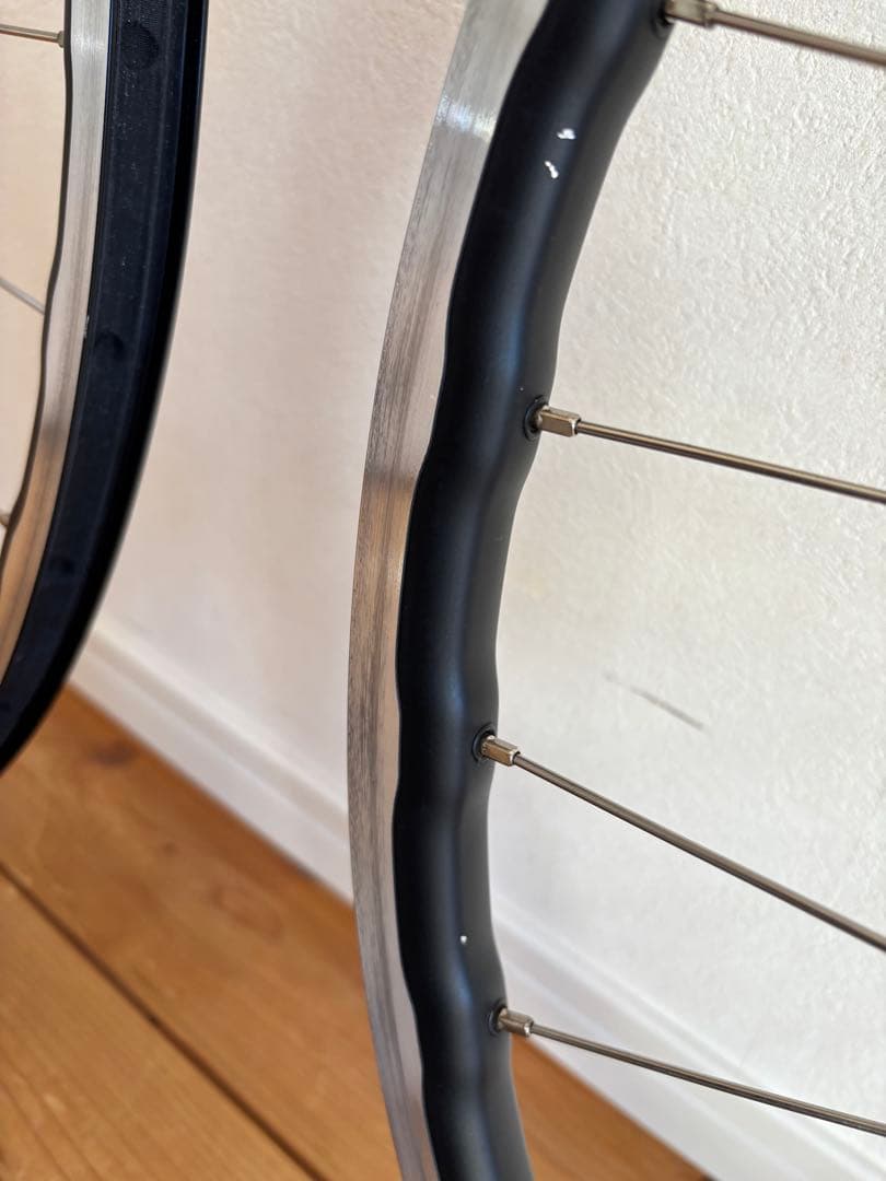 美品 手組 MAVIC OPEN PRO UST ピスト ホイール グランコンペ