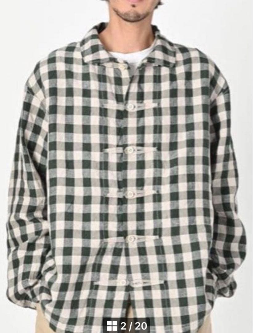 【週末限定価格】 45R リネン、ギンガムの908 8ノットオール、グリーン