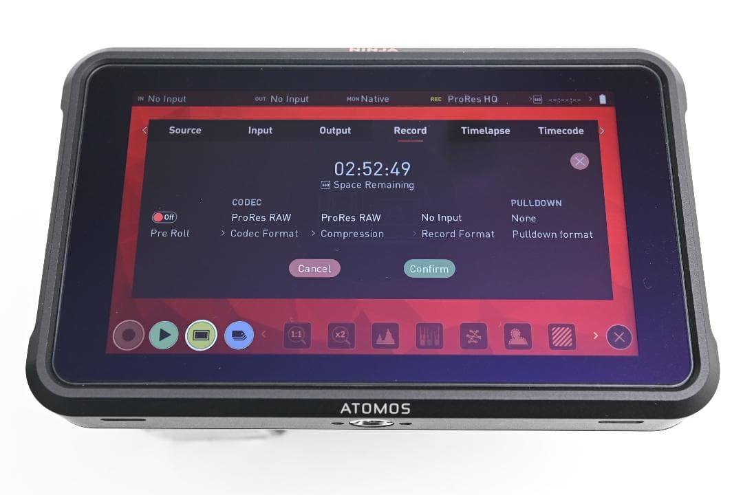 Atomos Ninja V、SONY 2TB SSD、アクセサリーセット