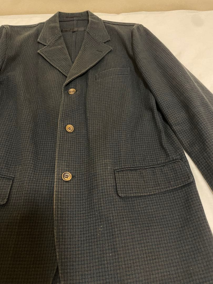 コムデギャルソンオム　テーラードジャケット　綿　コットン　2002 田中オム