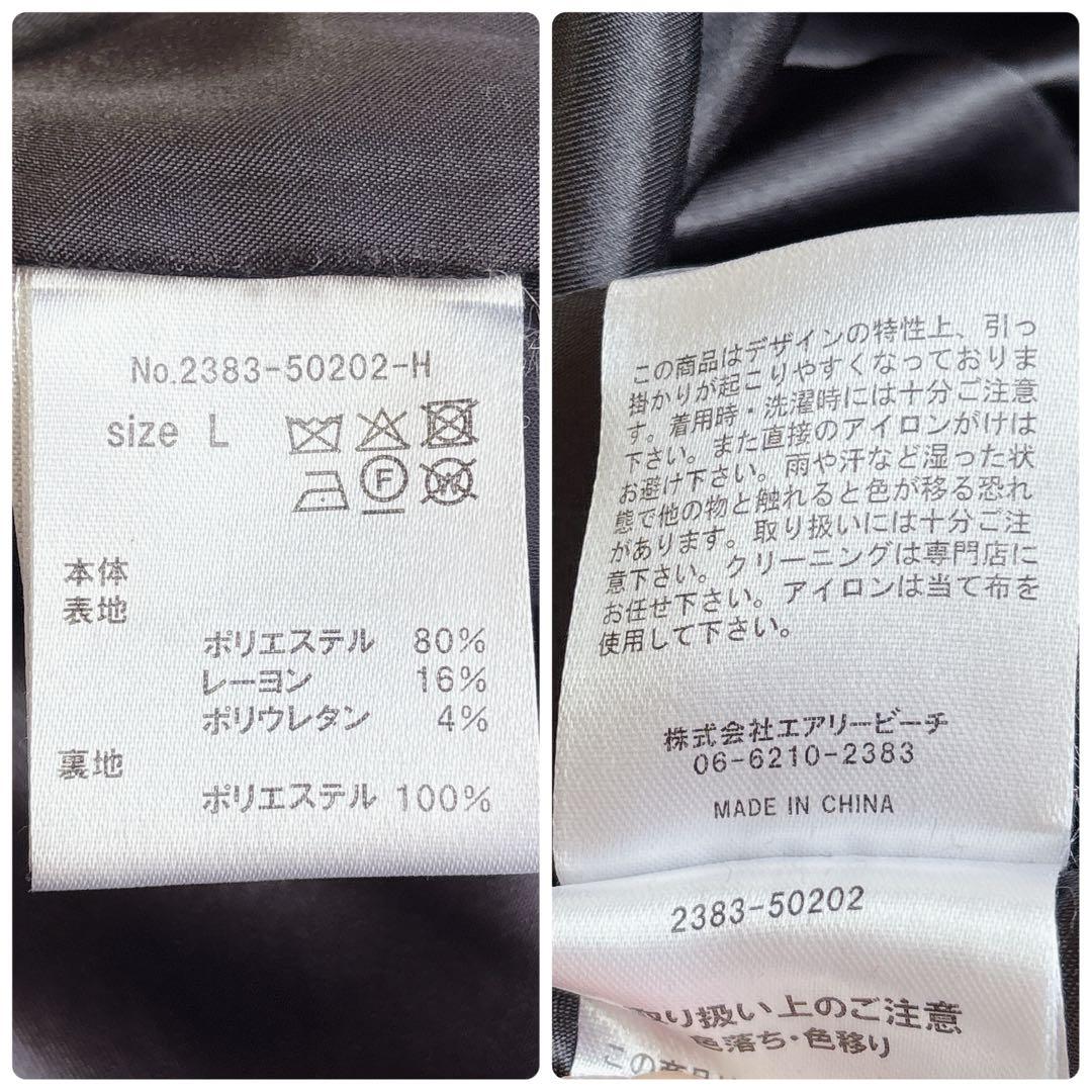 【ANDRESD】大人気完売　ピンストライプテーラードビスチェドレス　セレモニー