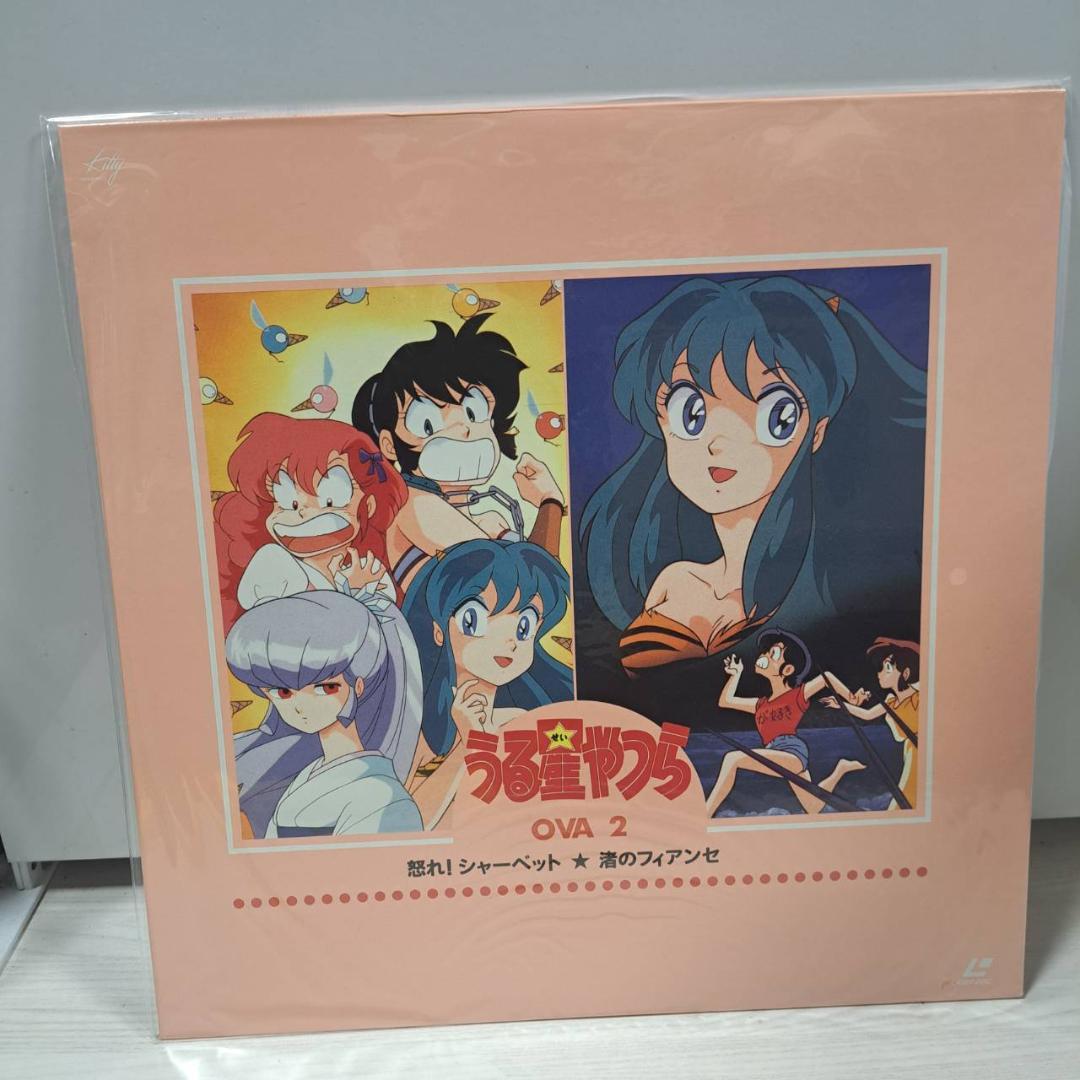 うる星やつら　OVA　LD　BOX　絵コンテブック付属　レーザーディスク　現状品