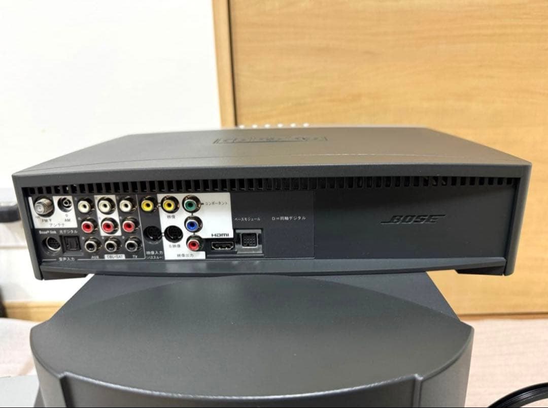 【美品】Bose 3・2・1GS シリーズIII DVDホームシアターシステム