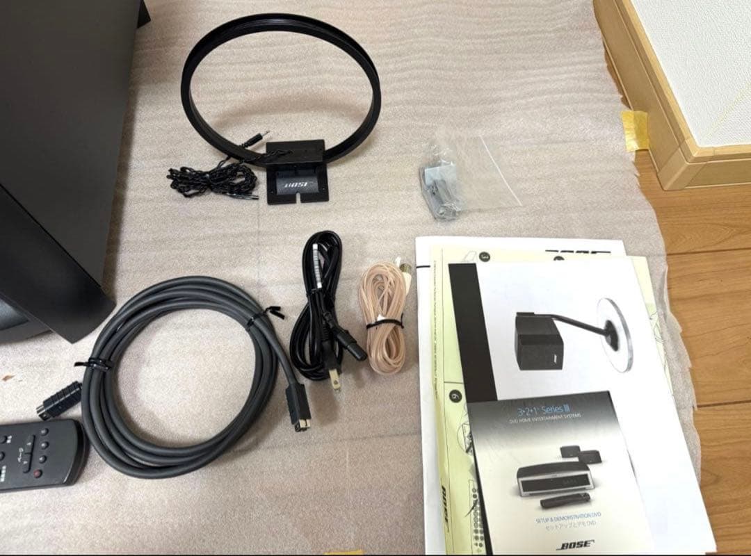 【美品】Bose 3・2・1GS シリーズIII DVDホームシアターシステム