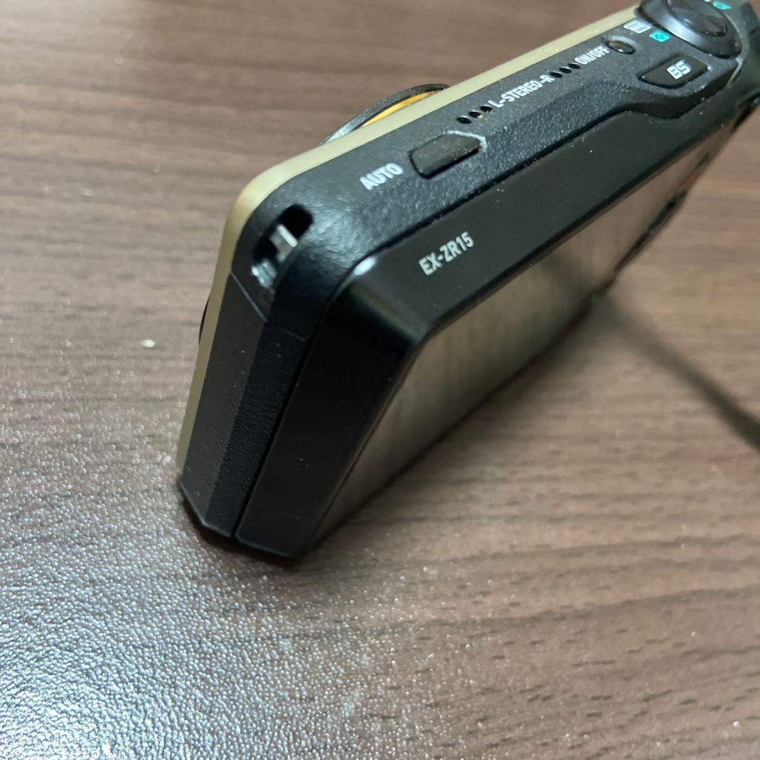CASIO EXILIM EX-ZR15 デジタルカメラ　動作確認済み