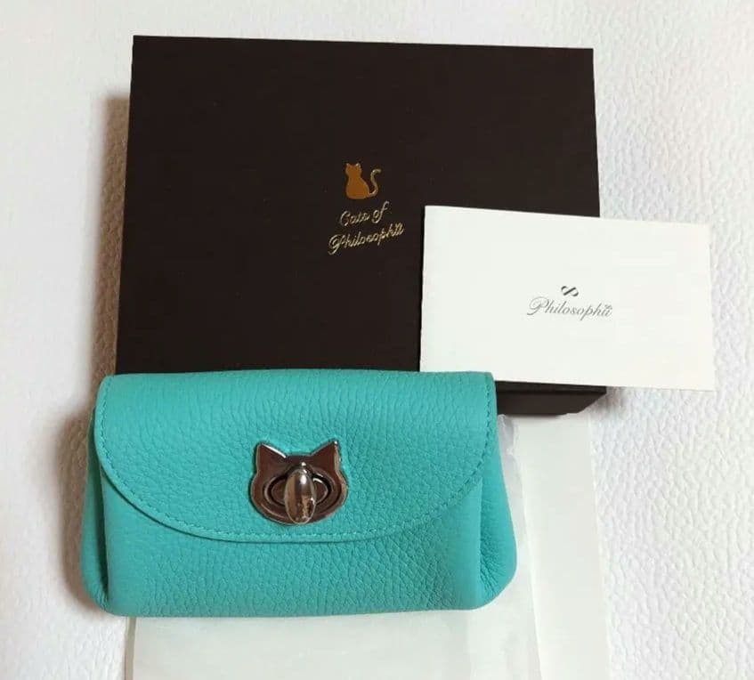 レザーアトリエphilosophii シェルポーチ CAT