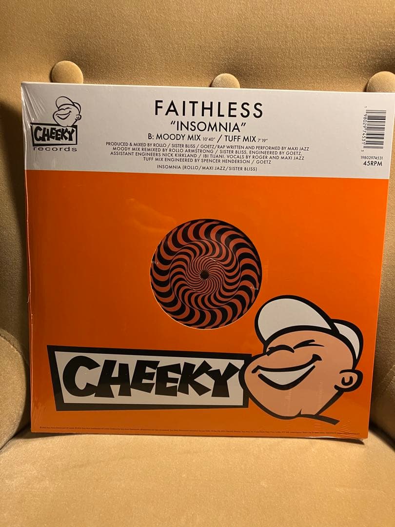 新品LP RSD Faithless Insomnia ピクチャーディスク