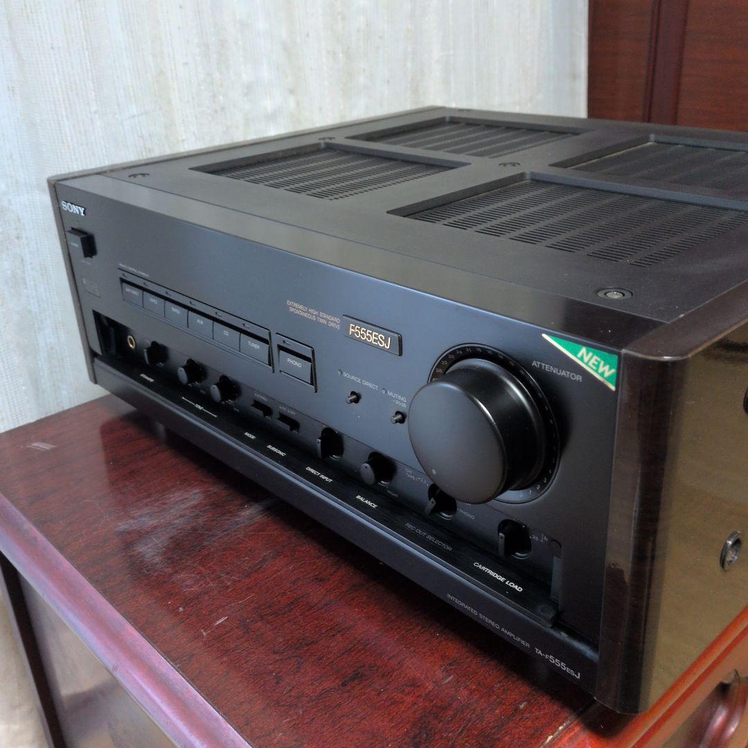 SONYプリメインアンプTA−F555ESJ　リモコン・取説付き(コピー）