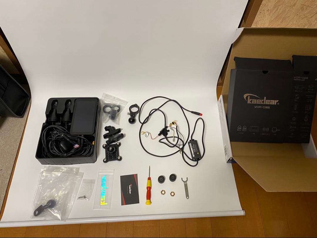 【値下げ可】【中古品】KDR-D22 スマートライドモニター・ドラレコ