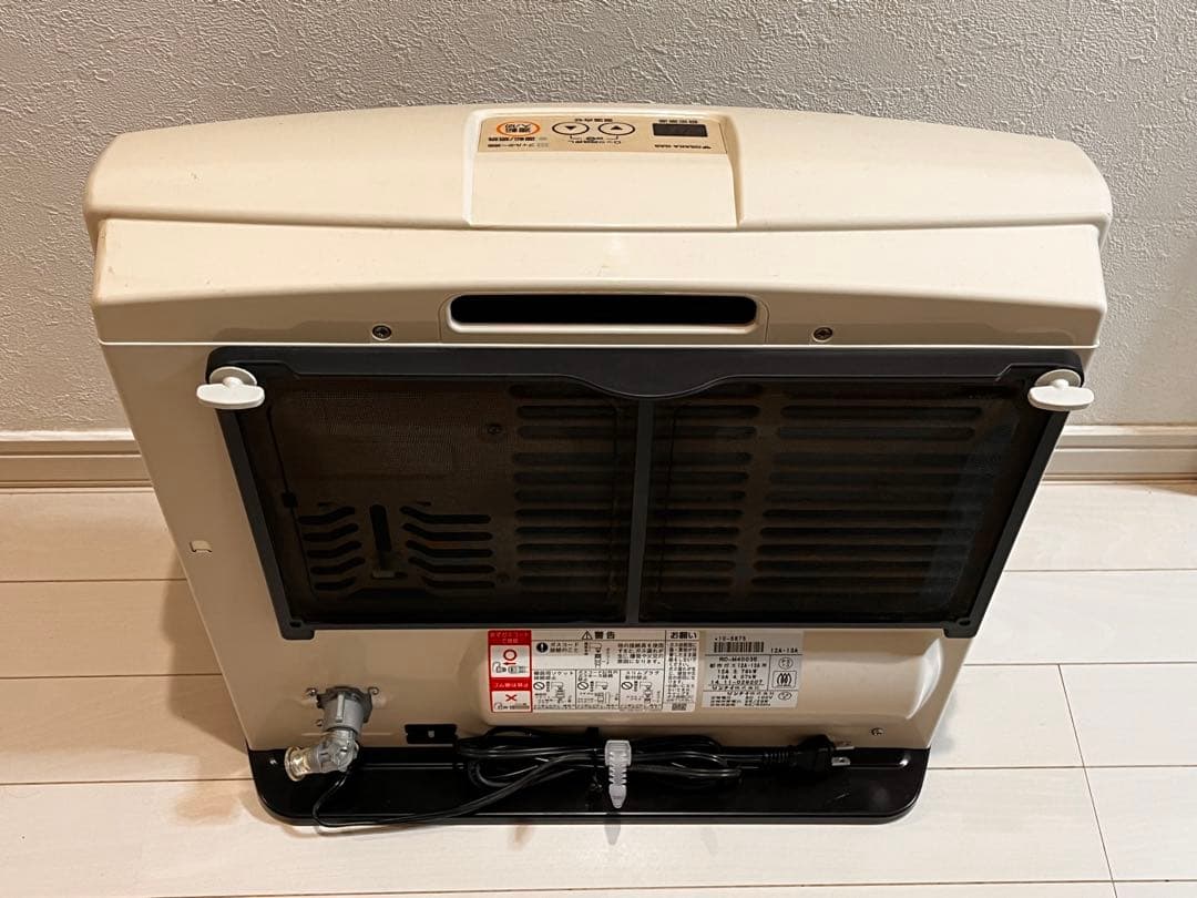 ガスファンヒーター ガスコード付き