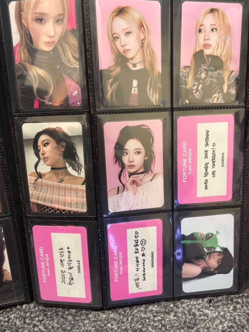 バラ売り可‼️aespa エスパ トレカ ウィンター カリナ ニンニン ジゼル