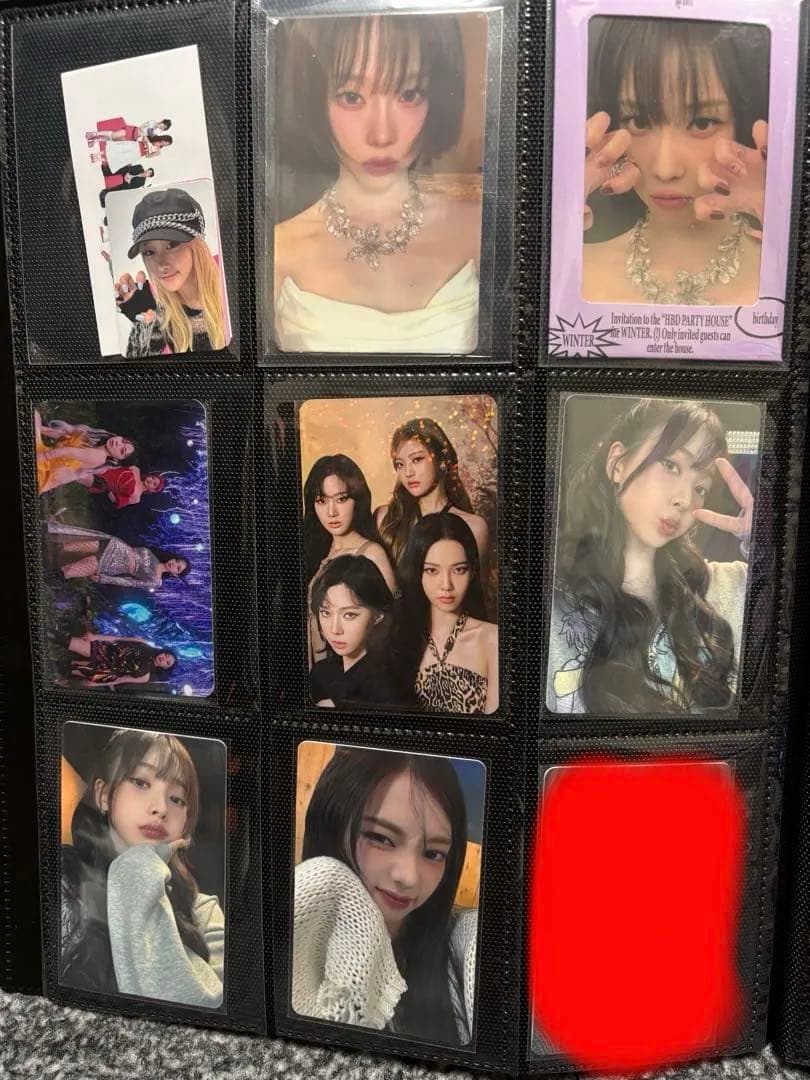 バラ売り可‼️aespa エスパ トレカ ウィンター カリナ ニンニン ジゼル