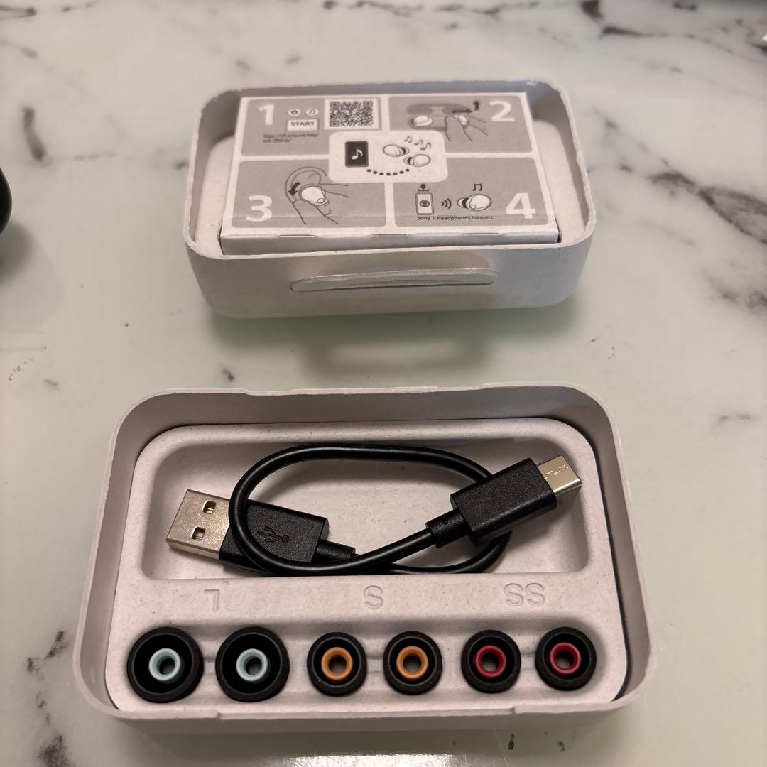 SONY WF-1000XM5 ノイズキャンセリング 付属品完備