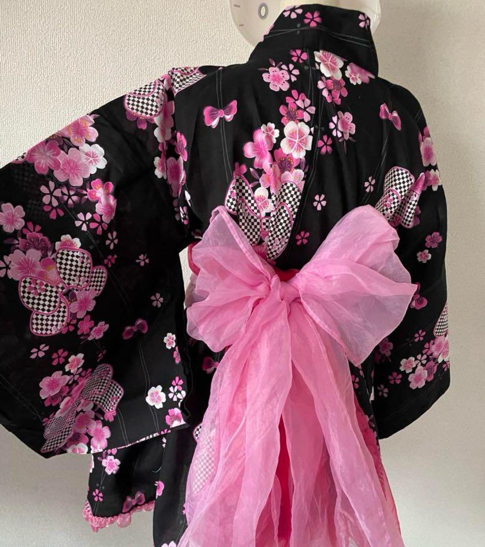 浴衣ドレス 大人用 地雷 ギャル Y2K