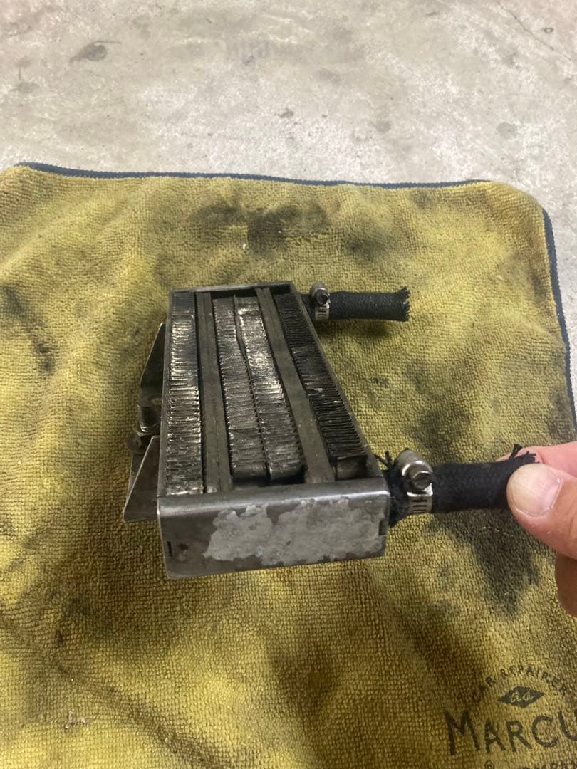 ロックハート オイルクーラー当時物 ハーレー　ショベル