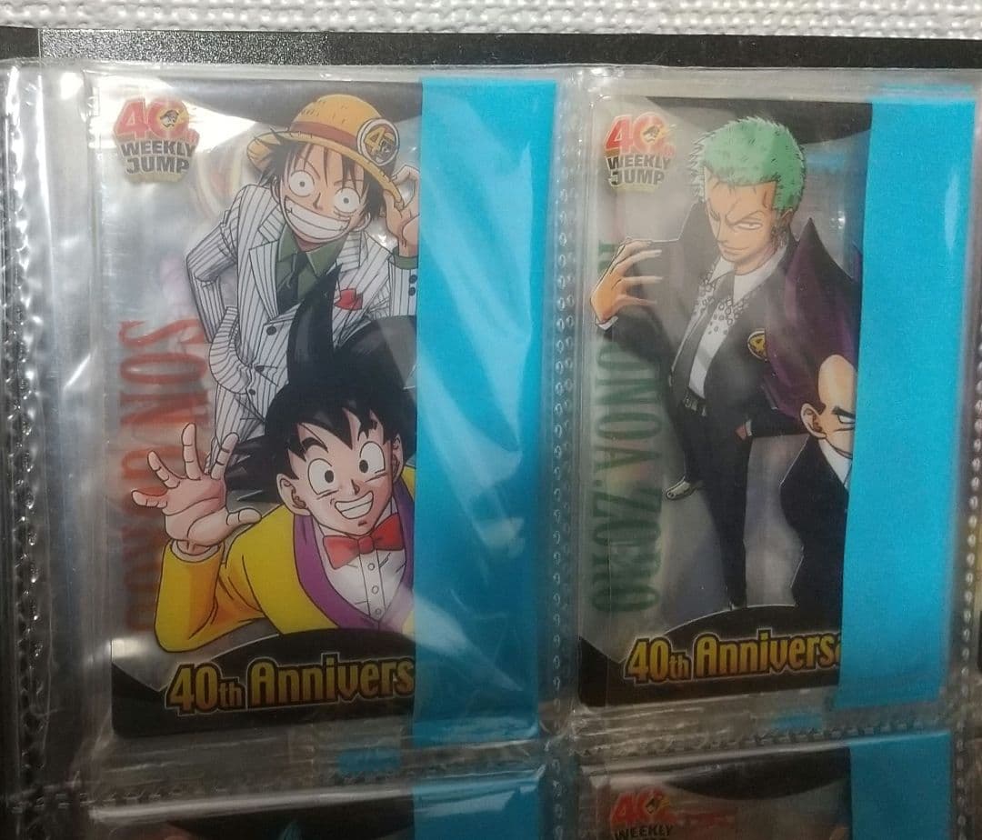 【期間限定特売】ドラゴンボール×ONE PIECE 40周年限定カード全種類