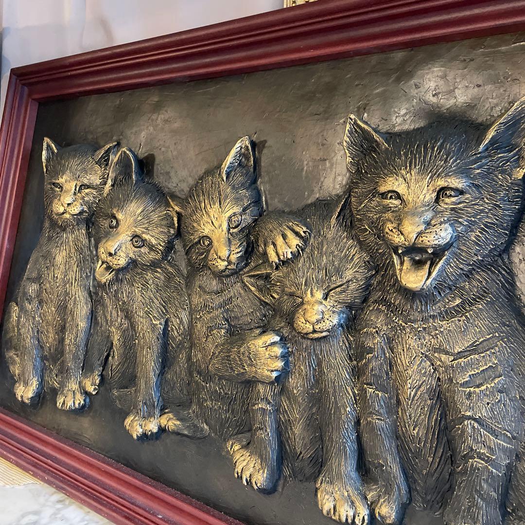 大幅値下げ‼︎ フランスアンティーク・ 可愛い5匹の仔猫ちゃん