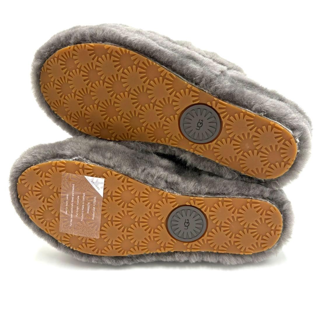 新品未使用✨️UGG アグ モコモコ サンダル チャコール 22cm レディース